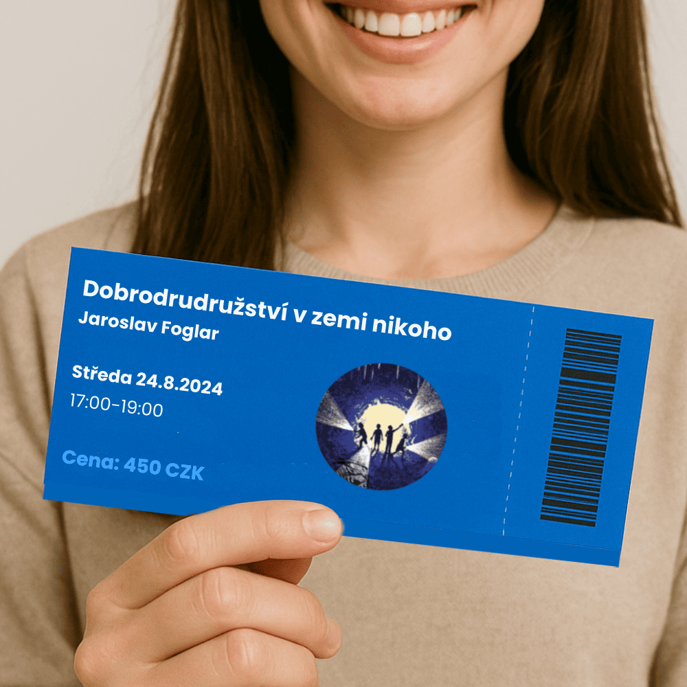 Profesionální tisk vstupenek