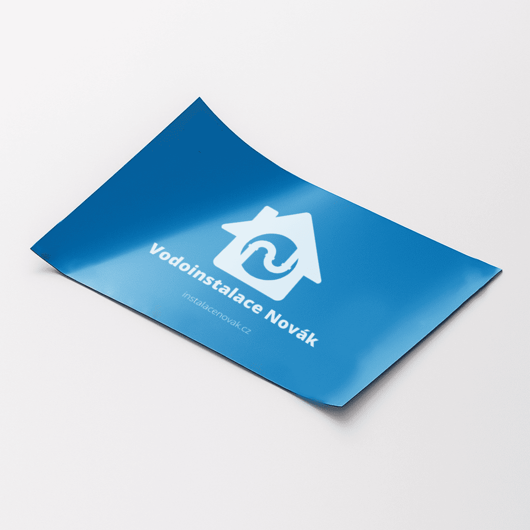 Magnetka na auto s firemním logem