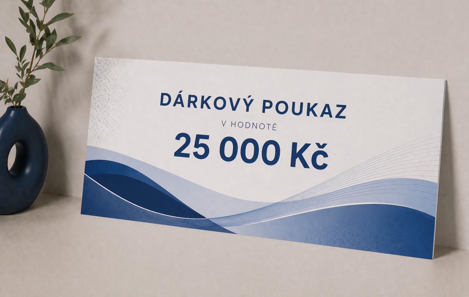Ukázka velké reklamní poukázky