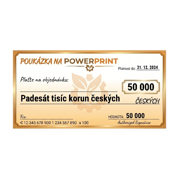 Reklamní poukázka