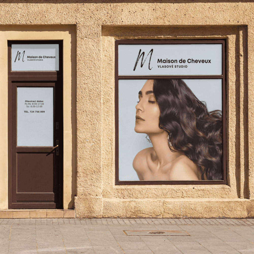 Velkoplošná samolepka s vlastním potiskem